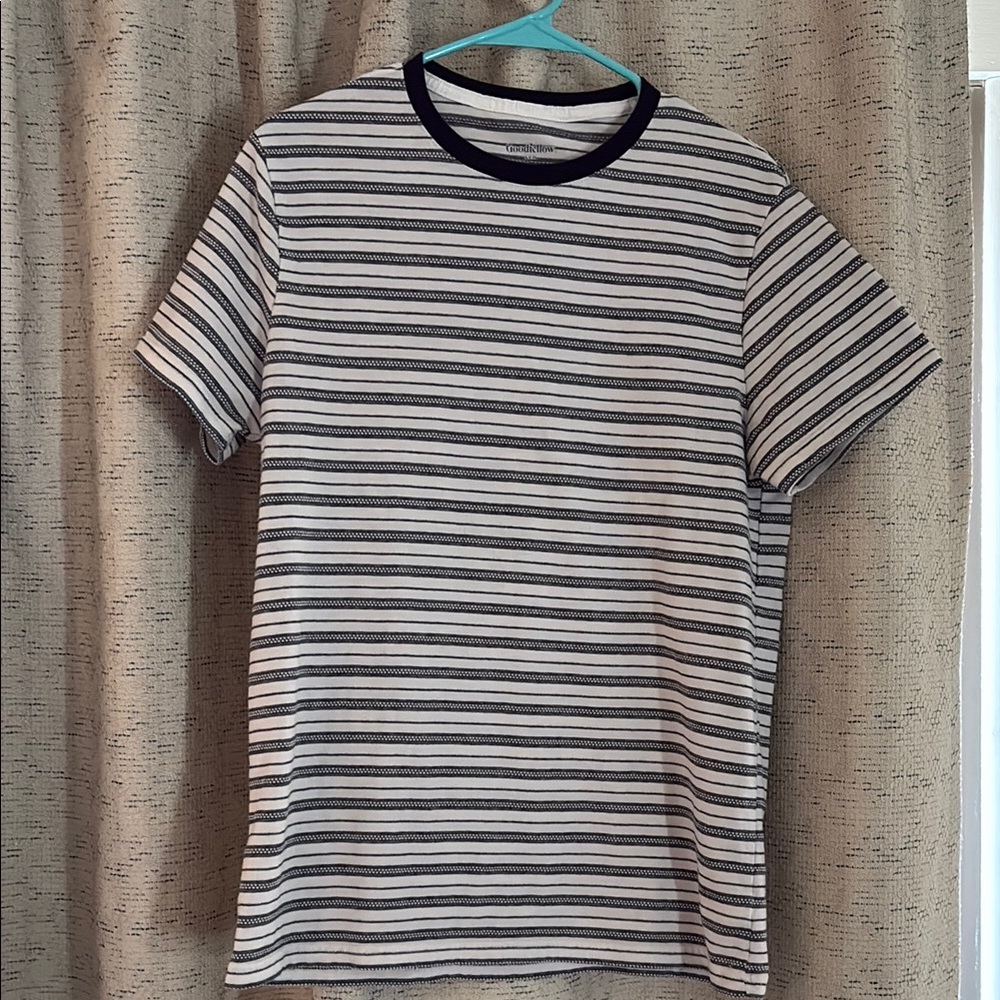 Goodfellow & Co Black and White Short Sleeve Tee